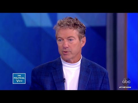 Rand Paul Discusses Withdrawal of U.S. Troops from Syria | The View Video