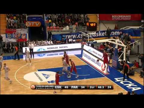Highlights: CSKA Moscow-Partizan mt:s Belgrade
