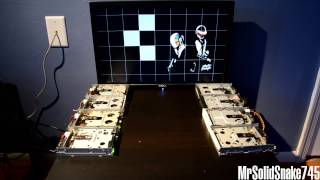 Daft Punk - Aerodynamic on eight floppy drives