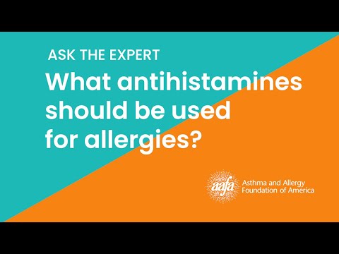 What Antihistamines Should Be Used for Allergies? What are the Side Effects of Benadryl?