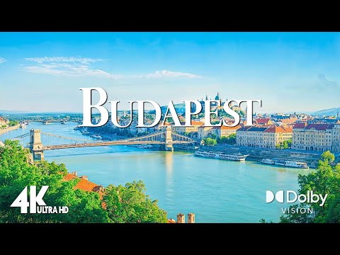 Budapest 4K Amazing Aerial Film - Meditation Relaxing Music   Scenic Relaxation