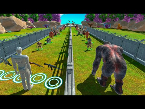 🔥FPS vs GORO GIANT - WHO is FASTER and STRONGER - Animal Revolt Battle Simulator
