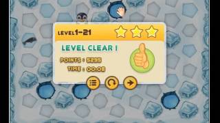 Penguin Quest The Aventure Island - World 1 (Level 1-1 to 1-50).