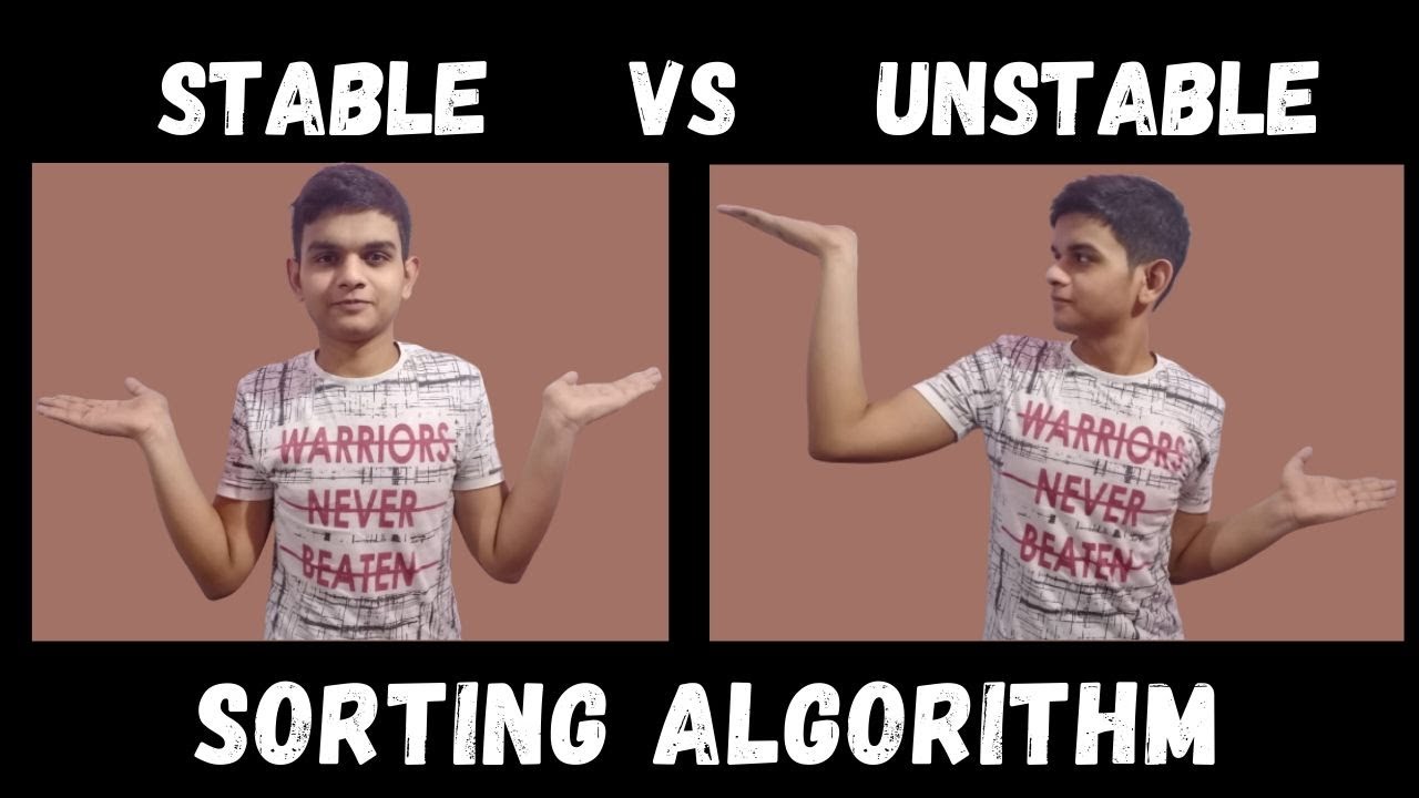 Stable Sort vs Unstable Sort Algorithm || Full Explaination
