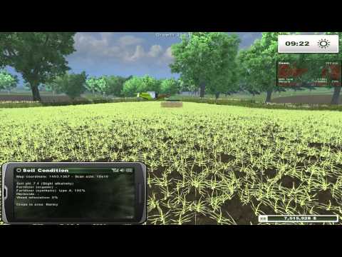 Farming Simulator 2013: testing soil mod E4 on conestoga