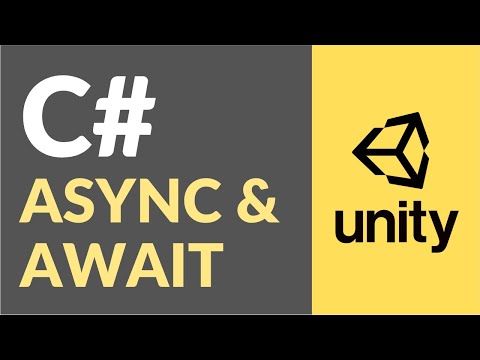 Использование асинхронного кода (async / await) в C# в Unity. Разбираем на примерах