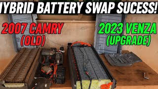 Toyota Camry Hybrid Gets 2023 Venza Battery Upgrade | Cross-Border Repair Story P0A7F P0A80
