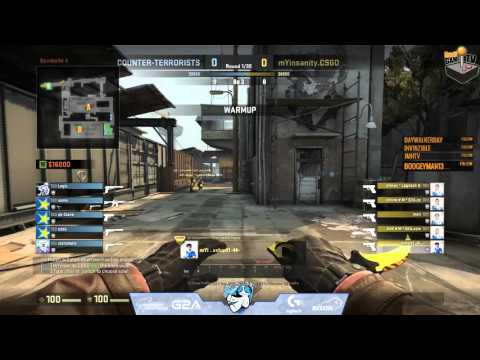 CS:GO - mYinsanity VS EURONICS Gaming @ ESL Major League Spring 2016