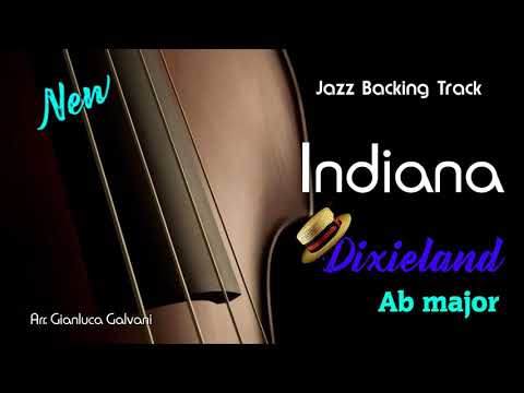 New Backing Track BACK HOME AGAIN IN INDIANA (Ab) - Dixieland New Orleans Dixie Traditional Jazz Mp3