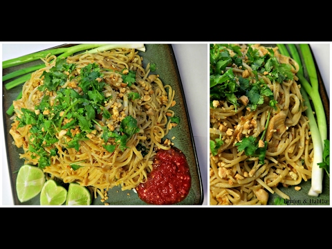 Linguine PAD THAI inspired dish ! Cooking with Sons.  Detailed  Kenton & Habiba