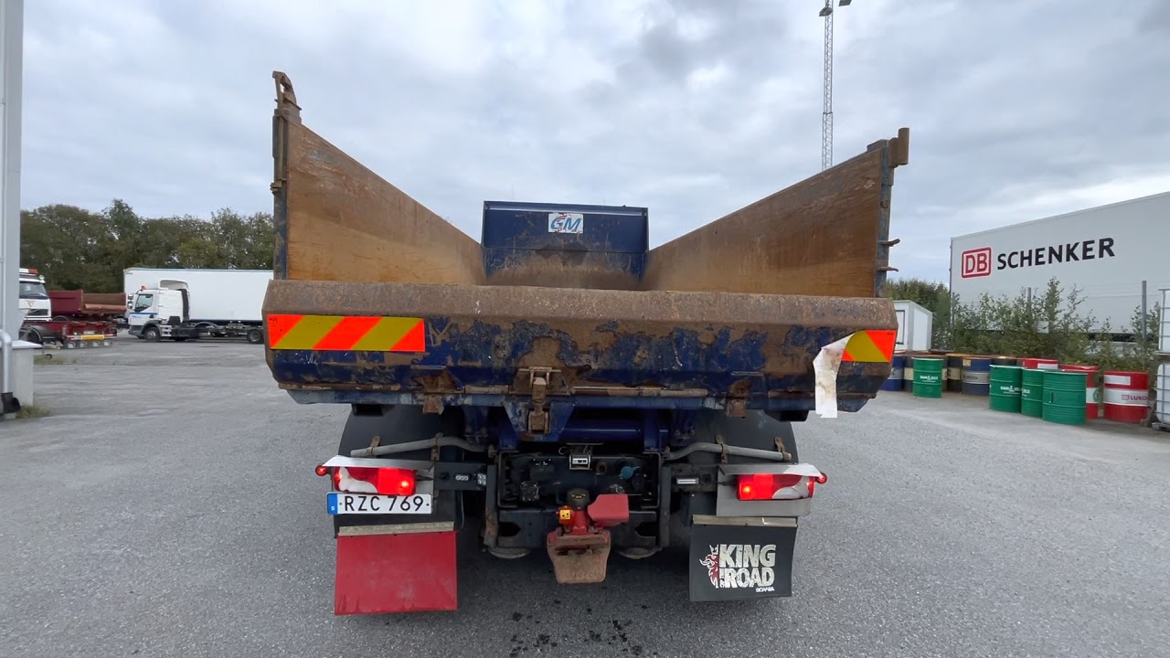 Lastbil Scania R480 | Dumper Sörling Ilsbo| Tridem