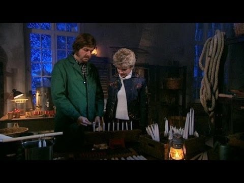 Brömseklötens Weihnachtskerzen - Wolfgang und Anneliese