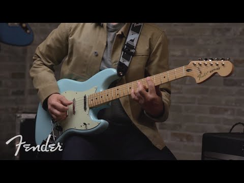 Fender 2019 Sixty-Six Alternate Reality Sunburst HSS Offset Guitar Clean! 95002 image 13