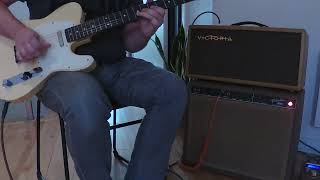 Video thumbnail for Fender Vibrolux 1961 with Victoria Reverberato and the Danocaster Tele with Pete Florance pickups by Gearlovin