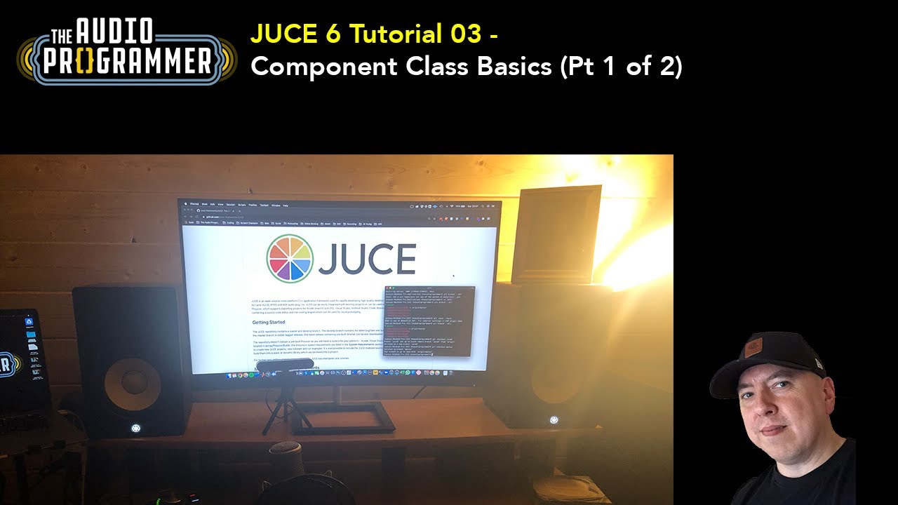 JUCE 6 Tutorial 03 - Component Class Basics (Pt 1 of 2)