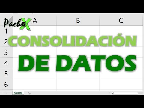 Cómo consolidar datos en Excel de varias hojas en una sola