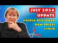Kanaalupdate Juli 2026 NVIDIA RTX Spark RAM Prijzen En Linux