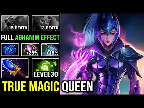 100% FULL AGHANIM + REFRESHER LUNA 2s Lucent Beam | Nobody Can Handle Her Damage Most OP DotA 2