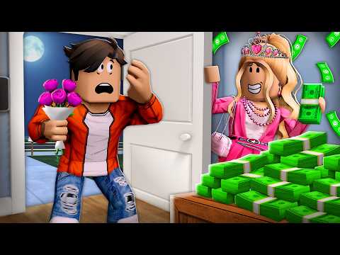 He Fell In LOVE With A SECRET BILLIONAIRE! (A Roblox Movie)