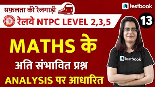 RRB NTPC CBT 2 Maths Mock Test 2022 | Expected Paper Set 13 | NTPC CBT Practice Set by Gopika Ma'am