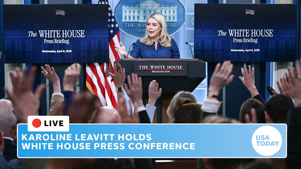 Live: White House press conference as White House press dinner shooting suspect appears in court