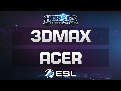 Heroes of the Storm - 3DMAX vs. Acer - ESL Major League - Season 1 EU - Groupstage