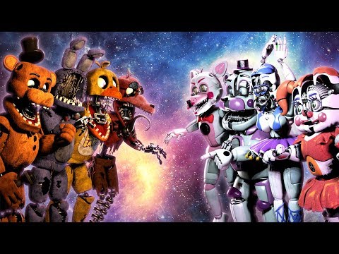 FNAF Withered vs Funtime