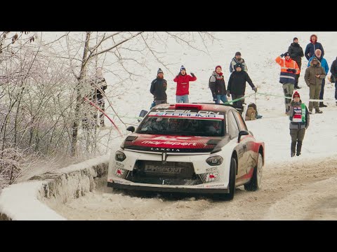 GRYAZIN CLIPS BRIDGE ON SS10 + WRC DRIFT 🤘🏻 Rallye Monte-Carlo 2026