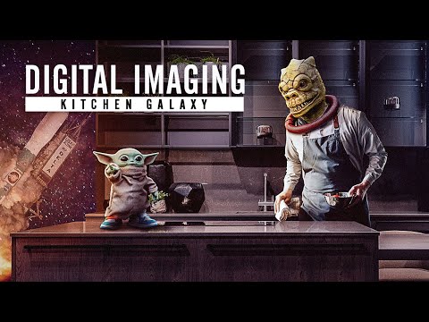Photoshop Tutorial Digital Imaging - Kitchen Galaxy