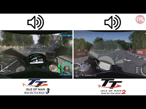 TT Isle Of Man Ride On The Edge 2 Vs. TT Isle Of Man Ride On The Edge 3 (Comparison)