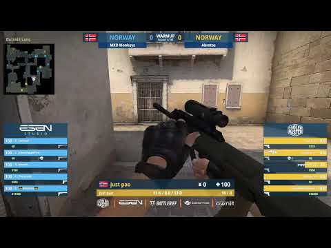 King of Nordic S17E05 - NORWEGIAN FINALS - MXD Monkeys vs Abrotos (Quarter)