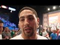 DANNY GARCIA "THURMAN LOOKED BIGGER & STRONGER THEN PAC IN THE WEIGH INS!"