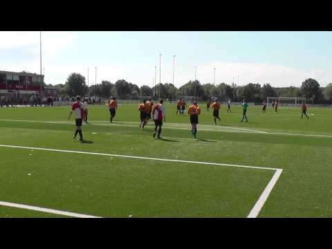 23 aug 2014 PVCV B1 - VV De Meern B1 bkr 0-9 Doelpunt Stephan/Ruben