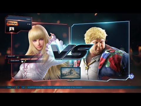 Tekken Game Lili VS Bob / @Aayangamer