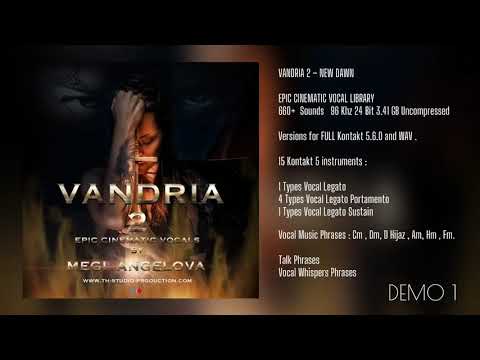 VANDRIA 2 – NEW DAWN/Epic Cinematic Vocal Library by Megi Angelova & TH Studio Production