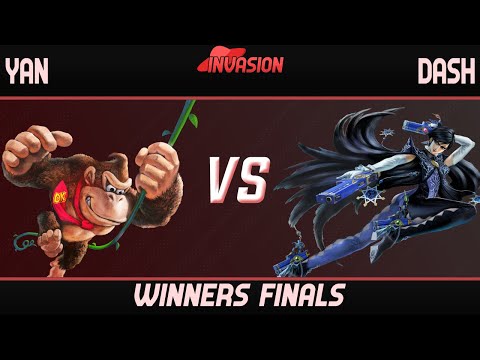 Yan (Donkey Kong) vs ANG | Dash (Bayonetta) - Invasion 15 Winners Finals