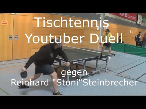 TISCHTENNIS YOUTUBER DUELL ! | Ich gegen das TV Hilpoltstein Urgestein Reinhard "Stoni" Steinbrecher