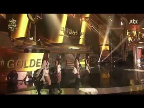 150124 HyunA & SISTAR - Bonsang Award @The 29th Golden Disk Awards