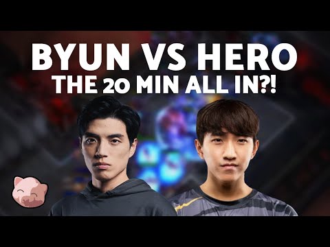 Byun's unique NEVER ENDING all in vs herO | EPT NA #123 Grand Finals (Bo5 TvP) - StarCraft 2