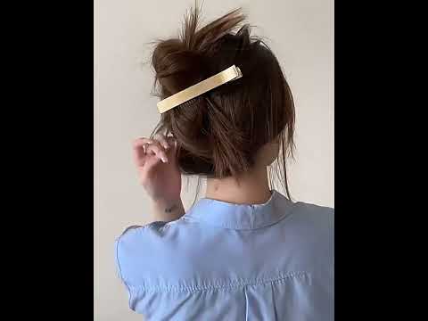 Big metal hair clip headpiece for hair accessories
