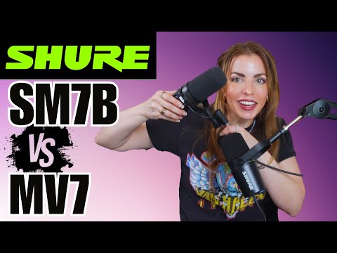 Shure SM7B vs MV7 Microphone Review - Podcast Pick