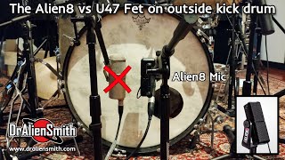 Video thumbnail for The Alien8 vs U47 Fet outside of a kick drum by DrAlienSmith