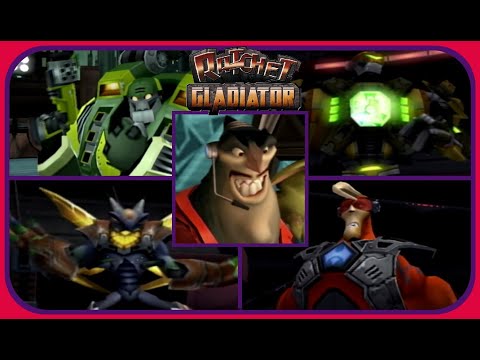 Ratchet: Gladiator: All Boss Encounters - No Damage
