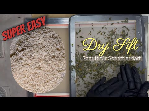 🌿 DIY Dry Sift Hack 💡 Siebdruckrahmen statt Profi-Set – so geht’s richtig zum Premium Kief!✨