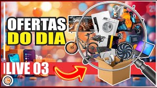 🔴 AO VIVO: MELHORES OFERTAS e CUPONS de HOJE! – LIVE #03 [IMPERDÍVEL]