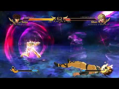 Seiya vs Gold Virgin Shun Epic battle