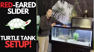 Adult Red-Eared Slider Setup - Pet Turtle Care is EASY!