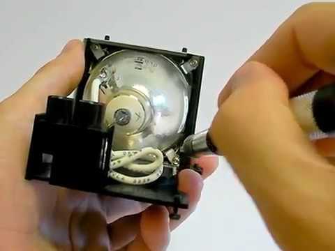 Nackte Lampe so einfach ist der Umbau