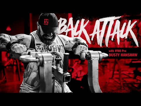 MUTANT Back Attack Workout | IFBB PRO Dusty Hanshaw 🏋🏻💪🏼