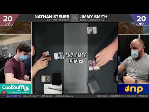 MTG Modern | Izzet Murktide vs Azorius Hammer | SCGCon Charlotte Round 3